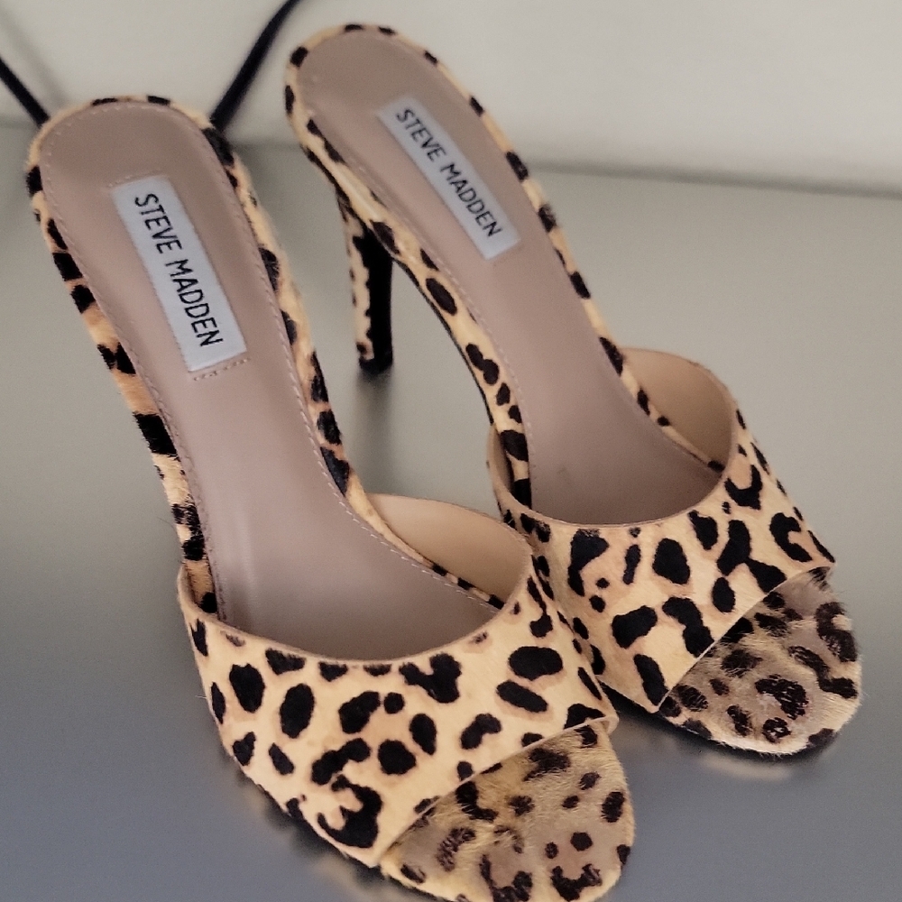 Steve Madden Animal Print Heels